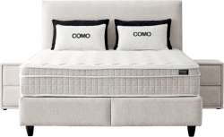 Тапицирана спалня с матрак COMO 180 x 200 - крем AN