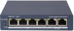 Комутатор/Суич HIKVISION DS-3E1506P-EI