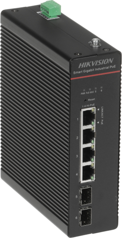 Комутатор/Суич HIKVISION DS-3T1506HP-SI-4P2F/No Power unit