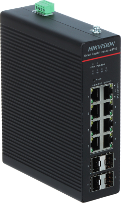 Комутатор/Суич HIKVISION DS-3T1512HP-SI-8P4F/No Power unit