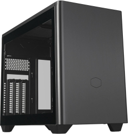 Кутия Cooler Master MasterBox NR200P V2, Mini ITX, Mini Tower, 1x вентилатор, 1x USB-C 3.2 Gen2, 2x USB-A 3.2 Gen1, черен