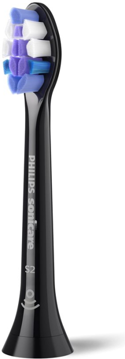 Четка за зъби Philips Sonicare S2 Sensitive HX6058, резервна глава, 8 броя, черен