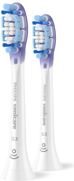 Четка за зъби Комплект резервни глави PHILIPS Sonicare Premuim Gum Care, 2 броя, бял