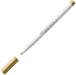 Faber-Castell Маркер Creative, объл, 1.5 mm, № 550, златист металик