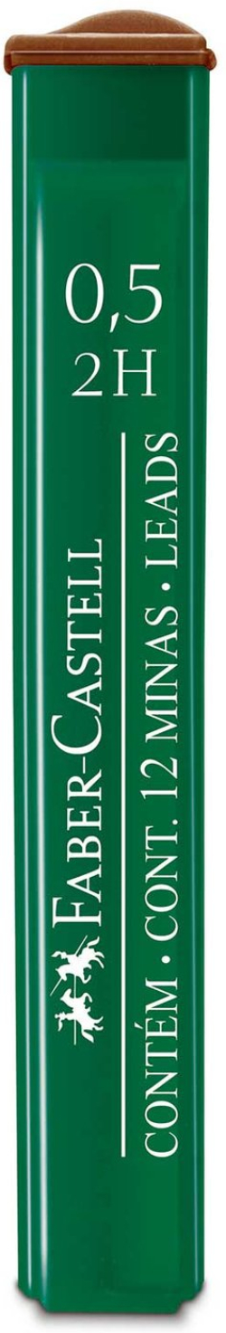  Faber-Castell Мини графити 9125, 0.5 mm, 2Н, 12 броя
