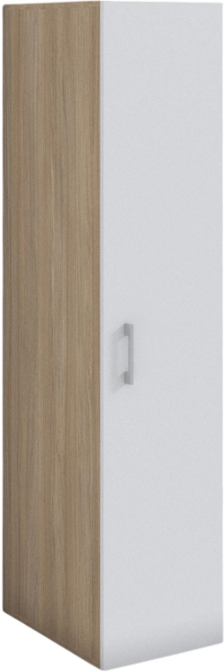  Гардероб RFG, единичен, 400 х 560 х 1800 mm, дъб сонома и бяло