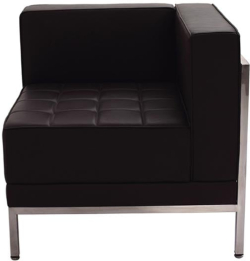  Ъглов модул RFG Neo, ляв, екокожа, 720 х 720 х 700 mm, черен