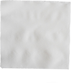 Салфетки, целулоза, 33 x 33 cm, еднопластови, бели, 50 броя