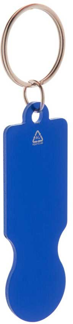 Cool Ключодържател Ralucart, алуминиев, 69 х 23 х 2 mm, син