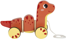  Small Foot Динозавър за дърпане, дървен