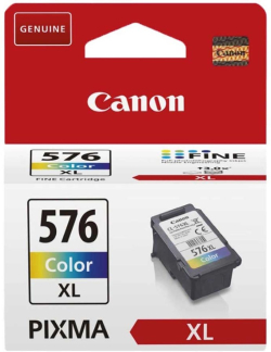 Оригинален патрон Canon CL-576XL, 300 страници-5%, Color