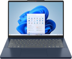 Лаптоп Lenovo IdeaPad Slim 3 14ARP10, 14.0", Full HD+, AMD Ryzen 5 7535HS, AMD Radeon 660M, 16 GB DDR5 , 512 GB SSD, Тъмносин