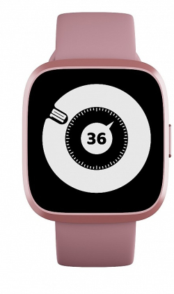 Смарт часовник HiFuture Edge, 1.72" HD Display, Bluetooth Call, 3D User Interface, 1ATM Водоустойчив, Розов