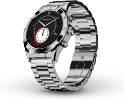 Смарт часовник HiFuture Go Pro 2, 1.32" AMOLED, Bluetooth Call, 1ATM Водоустойчив, Сребрист