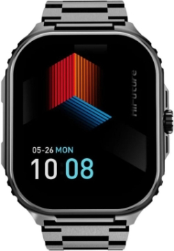 Смарт часовник HiFuture Ultra 3 Pro, 2.04" IPS, Bluetooth Call, IP68 Водоустойчив, Черен