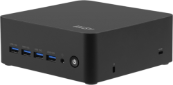 Мини компютър NUC MSI CUBI Z AI 8M-012EU, AMD Ryzen 7 8845HS 3.8GHz, 16GB DDR5, 1TB SSD, Win 11 Pro, Черен