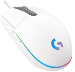 Logitech Gaming Mouse G102 LIGHTSYNC - mouse - USB - white