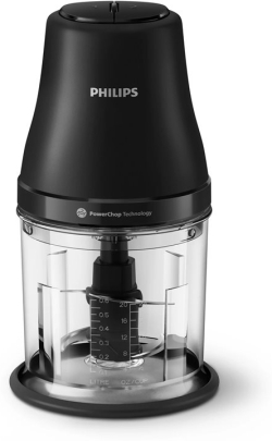 PHILIPS Уред за нарязване Series 3000, 450W, PowerChop Технология, Черен