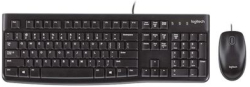 Logitech Keyboard and Mouse Set MK120 - Black
