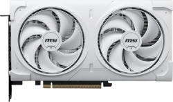 Видеокарта MSI RTX5060TI 16 VEN 2X OC WH+, 16GB GDDR7, 128-bit, PCI-E Gen 5, 7680 х 4320, 1х HDMI, 3x DisplayPort