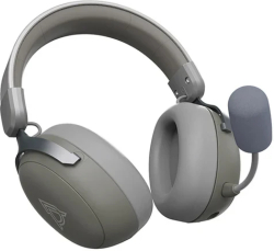Слушалки Ajazz безжични геймърски слушалки Wireless Gaming Headphones - AHM08 MAX Gray, White - Bluetooth , 2.4G
