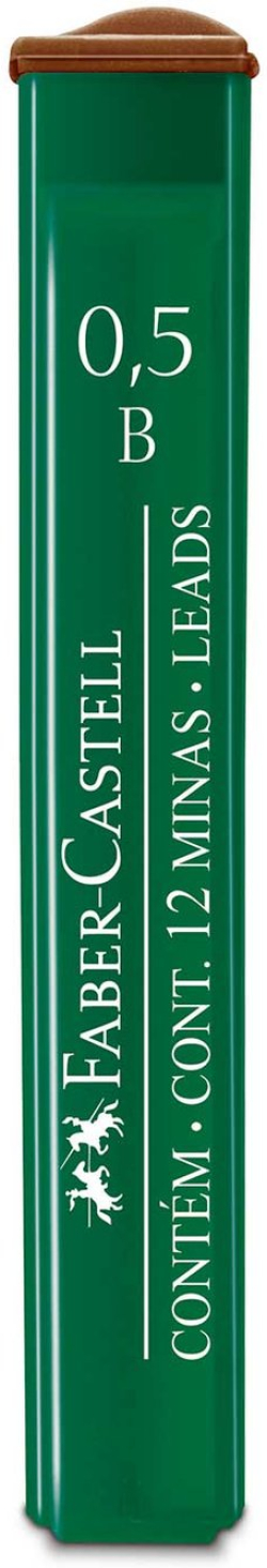 Faber-Castell Мини графити 9125, 0.5 mm, B, 12 броя