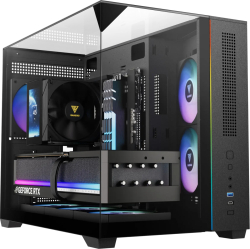 Gamdias кутия Case mATX - ATLAS M3M - A-RGB, USB-C