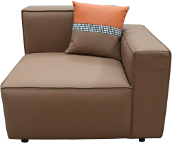  Модул RFG Kiano ляв, екокожа 950 х 880 х 740 mm, кафяв