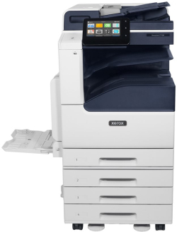 Мултифункционално у-во XEROX VersaLink C7100 , Лазерен, A3, Сензорен дисплей, Gigabit LAN, USB host, NFC, USB 3.0, 4 шкафа, Бял