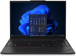 Лаптоп Lenovo ThinkPad T16 G4, 16.0\", Full HD+, Intel Core Ultra 7 255U, Intel Graphics 4 Core, 32 GB, 1 TB SSD, Windows 11 Pro, Черен на ниска цена.