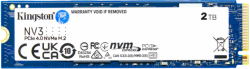 Kingston SSD 2TB NV3 M.2 2280 PCIe 4.0 NVMe SSD SNV3S-2000G