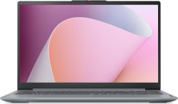 Лаптоп LENOVO IdeaPad Slim 3, AMD Ryzen 3 30, 16 GB LPDDR5, 512 GB M.2 NVMe SSD, 15.6inch FullHD, W11H, сив на ниска цена.
