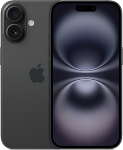 Смартфон Apple iPhone 16 128GB Black