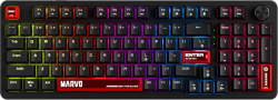 Marvo геймърска механична клавиатура Arma 98 KG937 - 1K, TNT Peach Switches [Linear], (English US)