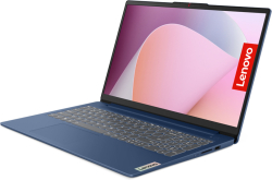 Лаптоп Lenovo IdeaPad Slim 3 15AMN8, 15.6\", Full HD, AMD Ryzen 5 7520U, AMD Radeon 610M, 16 GB, 512 GB SSD, Син на ниска цена.