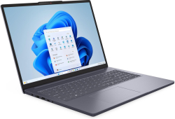 Лаптоп Lenovo IdeaPad Slim 3 16AHP10, 16.0", Full HD+, AMD Ryzen 7 8840HS, AMD Radeon 780M, 24 GB DDR5, 512 GB SSD, Сив