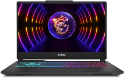 Лаптоп MSI Cyborg 15 B13WEKG, 15.6", Full HD, Raptor Lake i7-13620H, NVIDIA RTX 5050 8GB GDDR7 DLSS 4, 16 GB, 512 GB SSD, Без OS, Черен