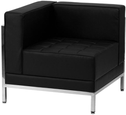  Ъглов модул RFG Neo, десен, екокожа, 720 х 720 х 700 mm, черен