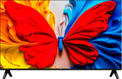 Телевизор TCL 43S5K HD QLED, 43" FHD (1920x1080), 60Hz, Google TV, Bluetooth 5.0, Черен