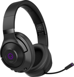 Слушалки LORGAR Noah 702, Wireless Gaming Headset, black