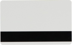 Карта Hico, PVC, с магнитна лента, 54 х 86 mm, бяла, с възможност за персонализация