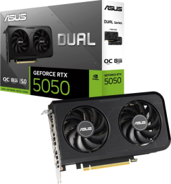 Видеокарта Asus Dual GeForce RTX 5050 8GB GDDR6 OC