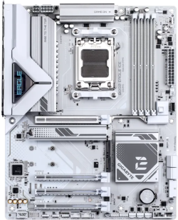 Дънна платка GIGABYTE B850 EAGLE ICE, ATX, AMD AM5, 4x DDR5, 1x DP, 1x HDMI, 4x PCI-E x16, 3x M.2, 4 x SATA