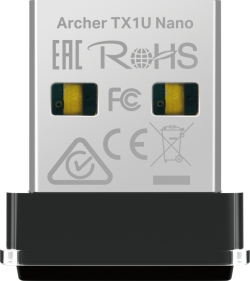  Безжичен адаптер TP-Link Archer TX1U Nano, AX300 Wi-Fi 6