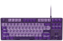 Клавиатура Fury Kanabo K2, US layout, Бяла Подсветка, Механивна, Лилава