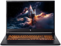 Лаптоп Acer Nitro V 15 AI ANV15-42-R5UN, 15.6", Full HD, AMD Ryzen 7 7445HS, NVIDIA RTX 4050 6GB GDDR6 DLSS 3, 16 GB, 512 GB SSD, Без OS, Черен