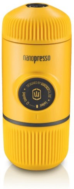 Кафемашина Wacaco Nanopresso Yellow Patrol, преносима, за еспресо, 18 bar, 80 ml, жълт