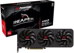 Видеокарта POWERCOLOR Reaper AMD Radeon RX 9070 XT, 16GB GDDR6, 256-bit, 7680 x 4320, PCI-E 5.0, HDMI, 3 x DisplayPort