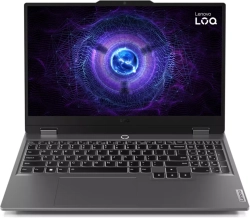 Лаптоп Lenovo LOQ 15IAX9, 15.6\", Full HD, Intel Core i5-12450HX, NVIDIA RTX 3050 6GB GDDR6, 16 GB, 512 GB SSD, Без OS, Сив на ниска цена.