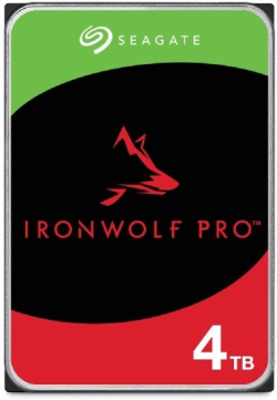 Хард диск / SSD Seagate IronWolf 4TB Pro ( 3.5", 256MB, 7200 RPM, SATA 6Gb-s )